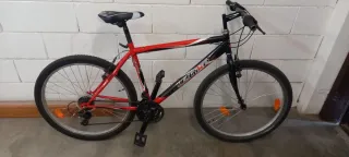 2 Bici Mountain Bike Rosse e Nere