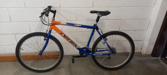 2 Bici Mountain Bike Rosse e Nere