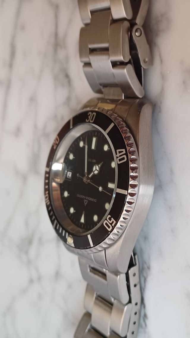 Reloj Automático Dugena-matic Plata Negro