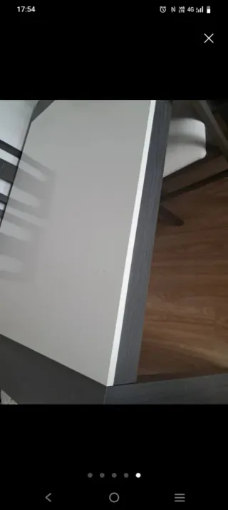 Mesa salón extensible 1.80m a 2.40m regalo 4 silla