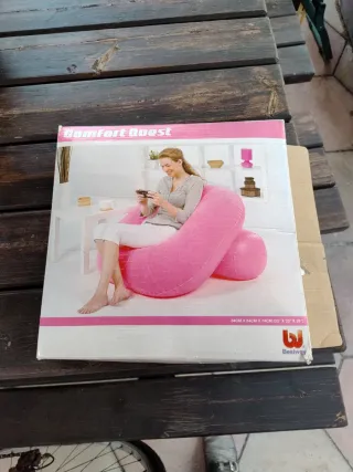 Poltrona gonfiabile Bestway Comfort Quest Rosa