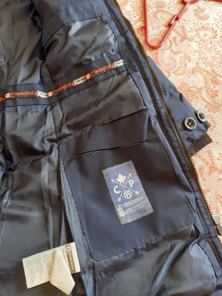 Parka CANADIAN PEAK Talla S Mujer Azul