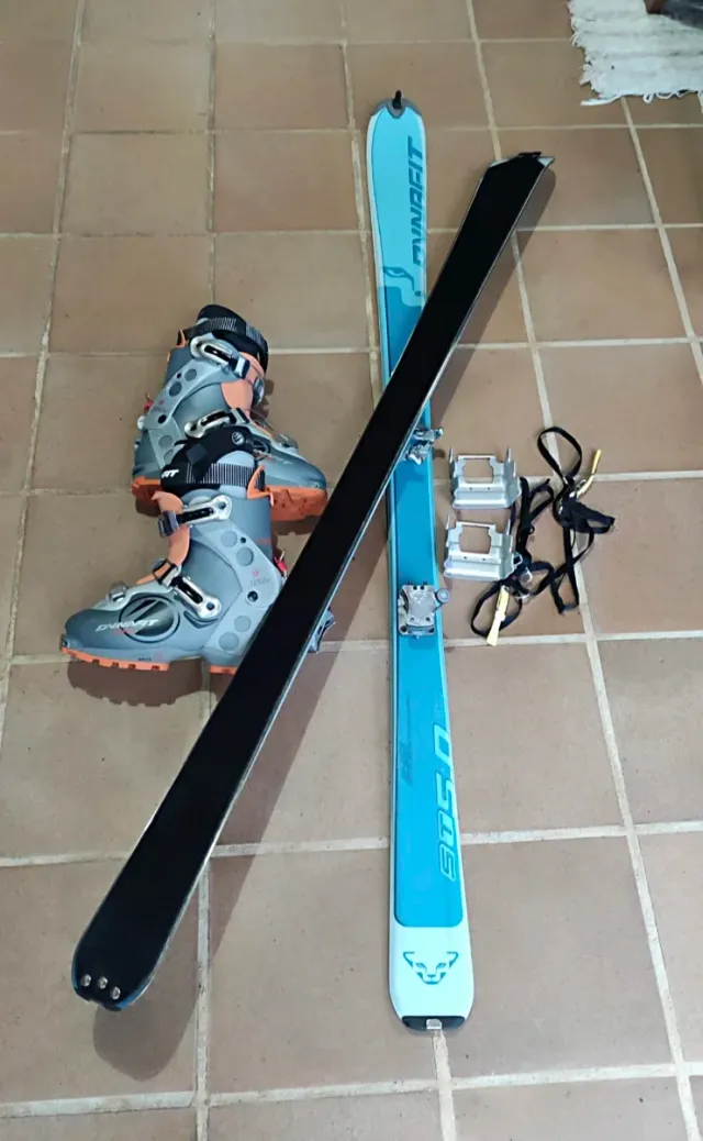 Equipo Esquí Travesía Dynafit Estado excelente