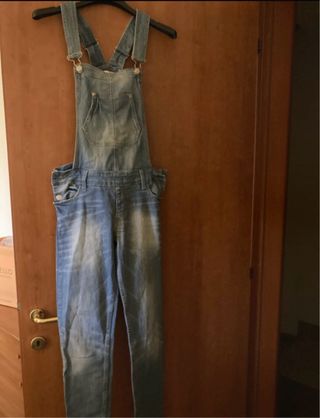 Salopette Stradivarius blu