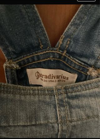 Salopette Stradivarius blu