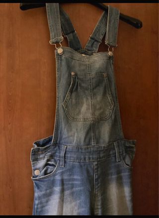 Salopette Stradivarius blu