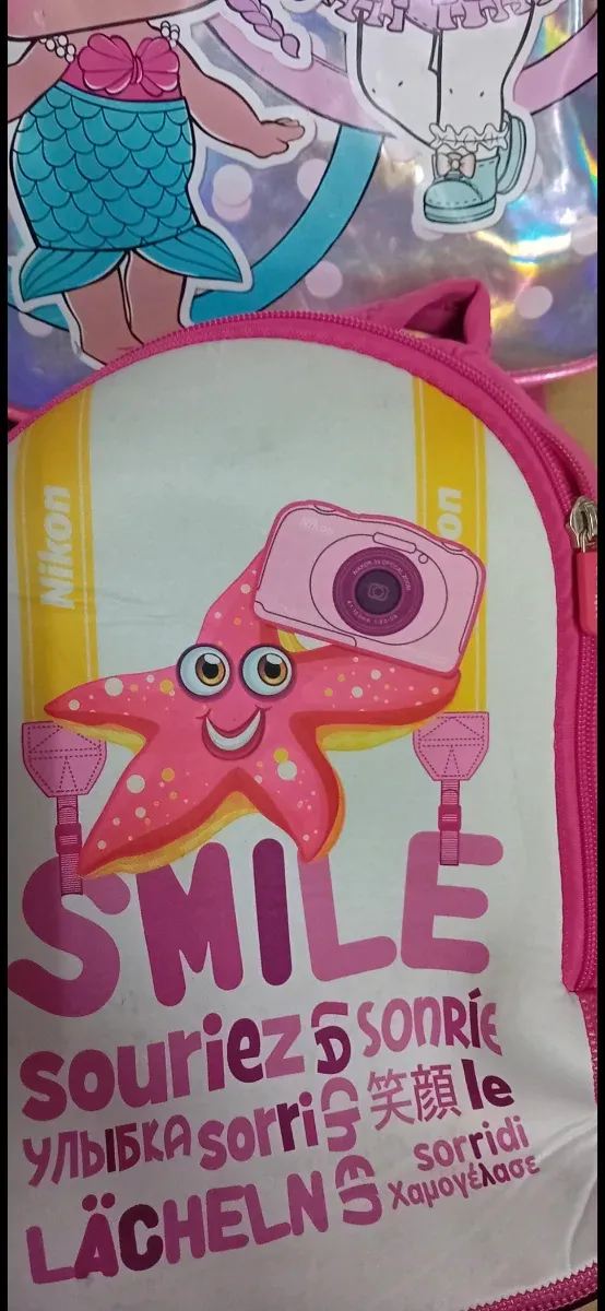 Set di zaini per bambini con design divertenti