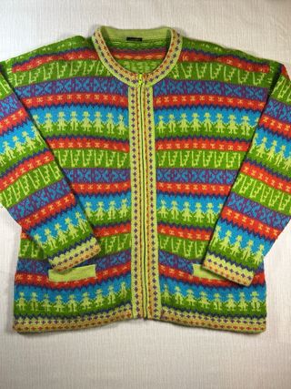 Giacca in lana di Alpaca vintage donna M/L