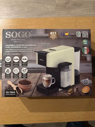 Cafetera SOGO Multi Cápsula SS-7660