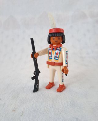 Playmobil Special 4504 Raro Guerriero Indiano