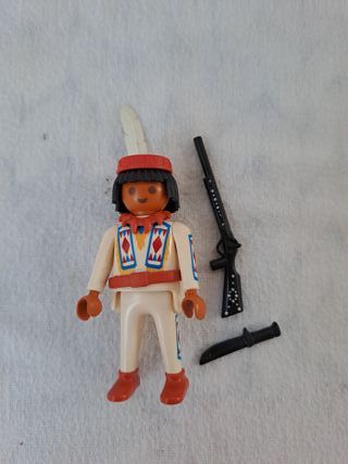 Playmobil Special 4504 Raro Guerriero Indiano