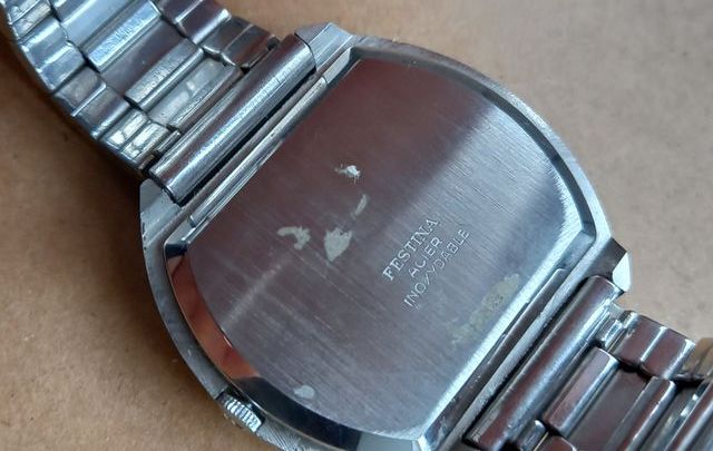 Reloj Festina Vintage Incabloc Negro