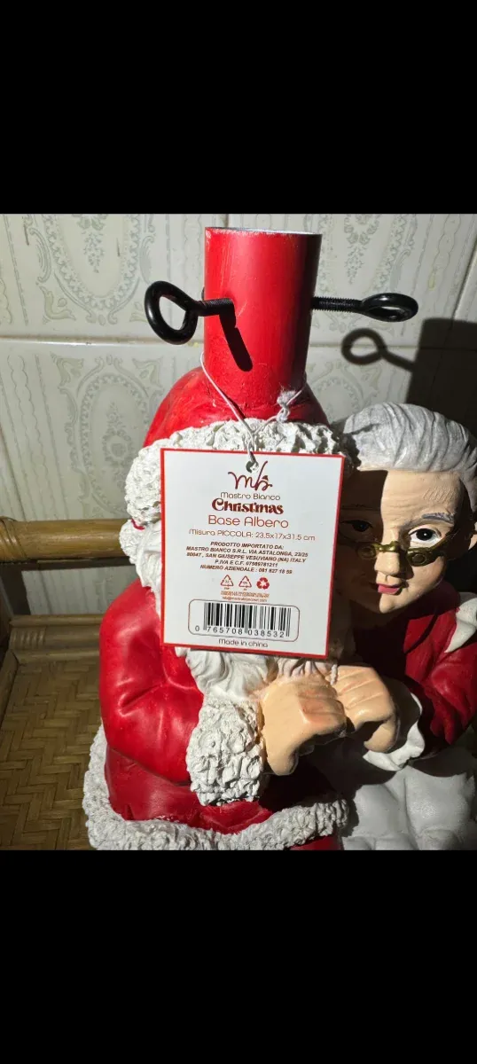 Base Albero Mamma e Babbo Natale