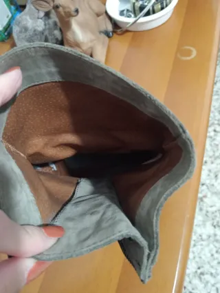 Stivali donna con zip e fibbia