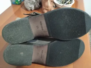 Stivali donna con zip e fibbia