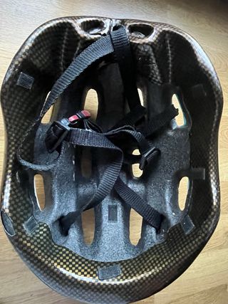 Casco Bicicleta Niño Azul y Amarillo