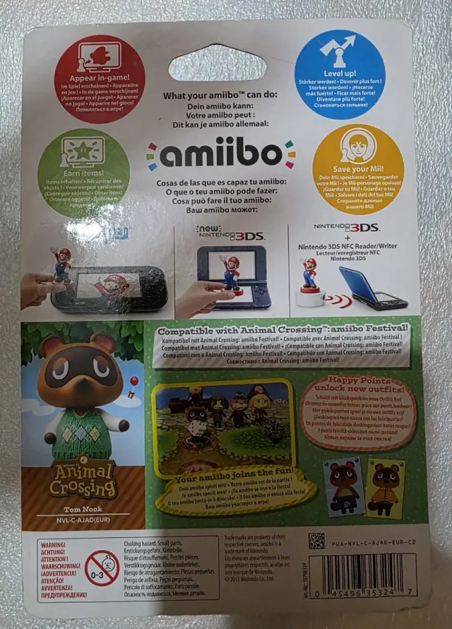 Amiibo Animal Crossing Tom Nook Nintendo