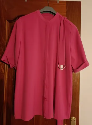 Blusa Punto Roma Rosa