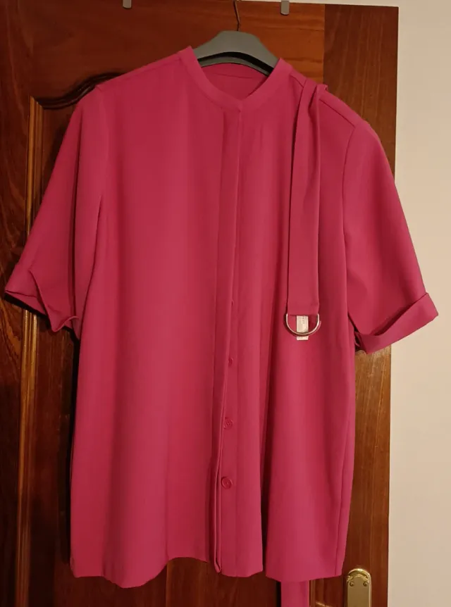 Blusa Punto Roma Rosa