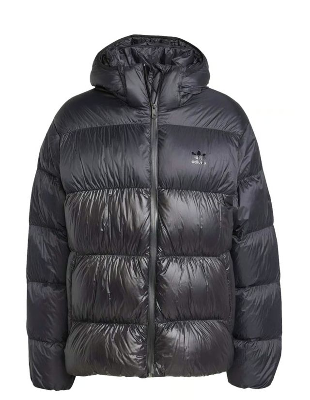 Anorak Adidas Adicolor Regen Negro con Capucha