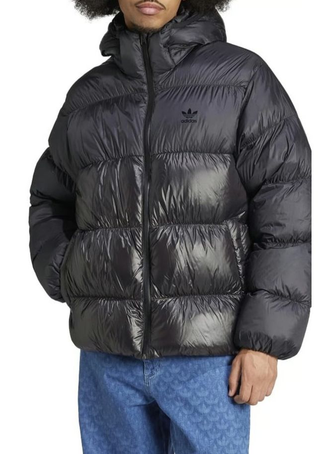 Anorak Adidas Adicolor Regen Negro con Capucha