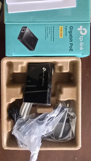 Inyector PoE Gigabit TP-Link TL-POE150S