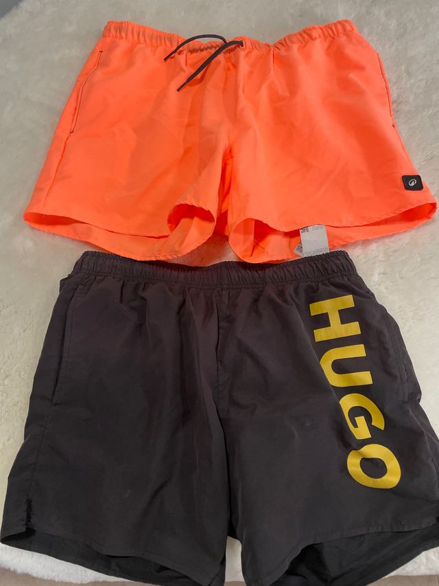 Bañadores hombre HUGO BOSS (Naranja y Negro)