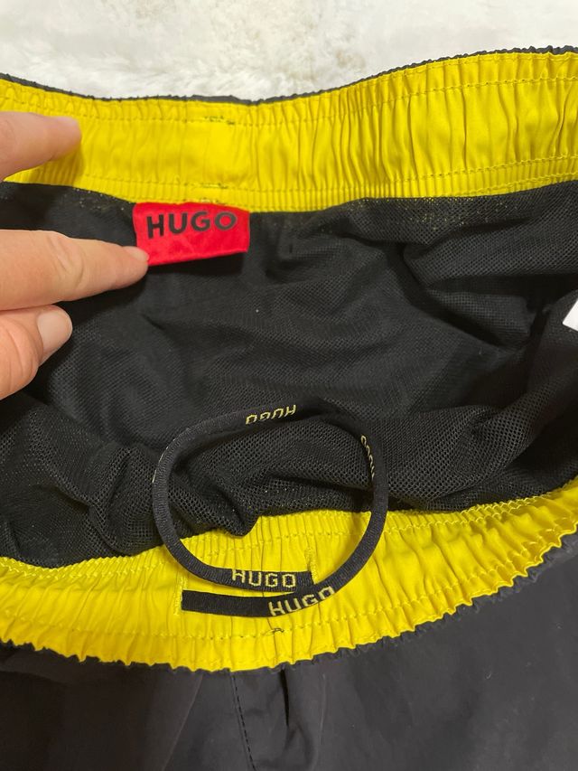 Bañadores hombre HUGO BOSS (Naranja y Negro)