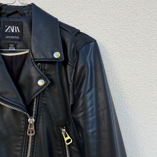 Giubbotto Biker Zara Nero