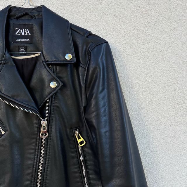 Giubbotto Biker Zara Nero