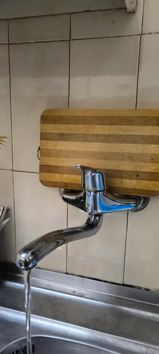 Grifo de cocina acero inoxidable