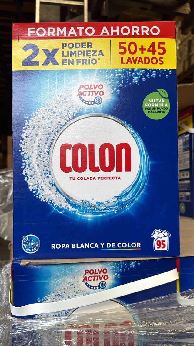 Colon Detergente Polvo 95 Lavados