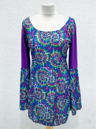 Vestido Hippie Tye Dye Tallas M