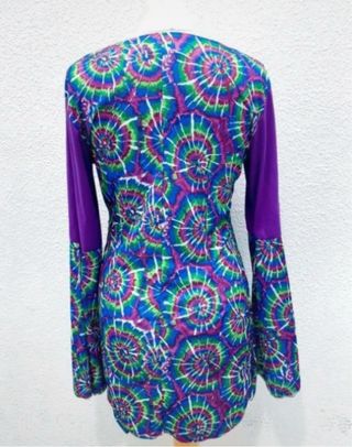 Vestido Hippie Tye Dye Tallas M