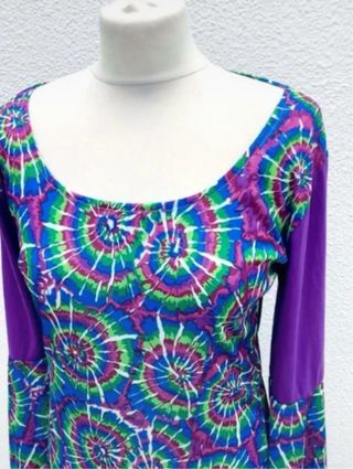 Vestido Hippie Tye Dye Tallas M