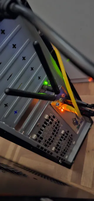 Pack 2 PCs Sobremesa Negro/Azul