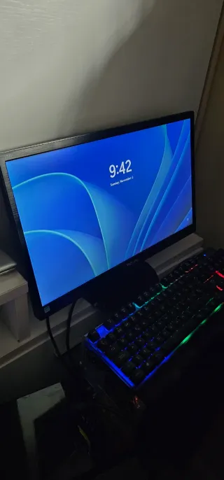 Pack 2 PCs Sobremesa Negro/Azul