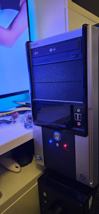 Pack 2 PCs Sobremesa Negro/Azul