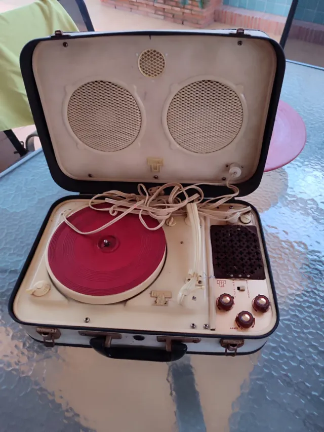 Tocadiscos Maleta Vintage