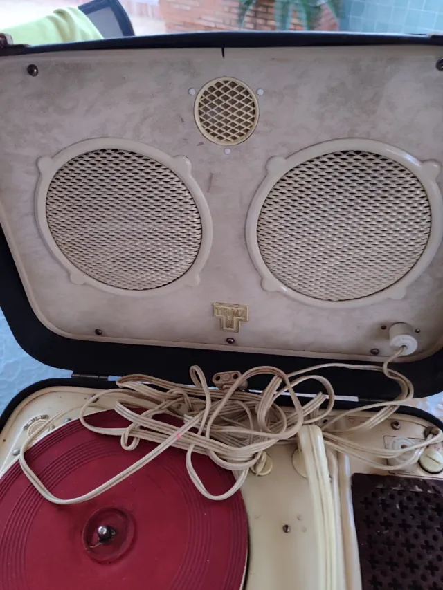 Tocadiscos Maleta Vintage