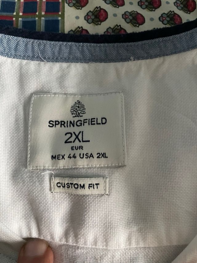 Camisas Springfield Talla XXL