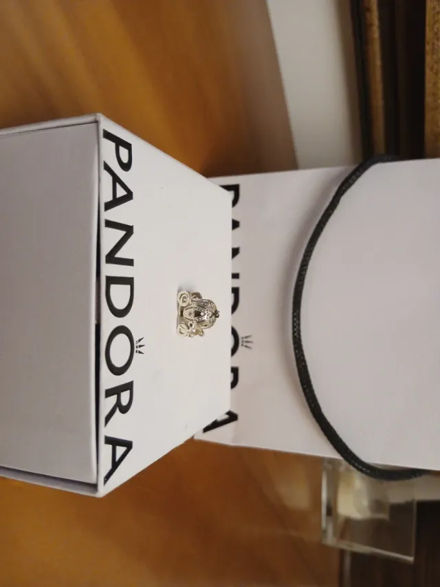Charm Pandora Corona Plata
