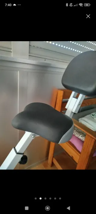 Bicicleta Estática Plegable