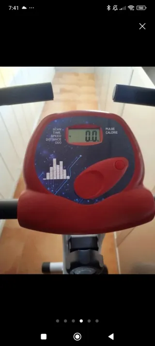 Bicicleta Estática Plegable