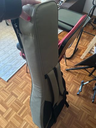 Guitarra Clásica Electrificada Lag estuch original