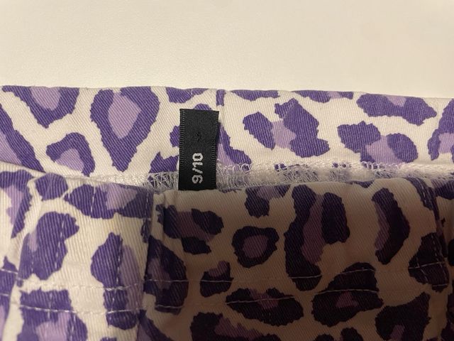 Leggings niña estampado animal print Talla 9/10