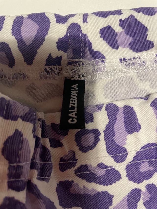 Leggings niña estampado animal print Talla 9/10