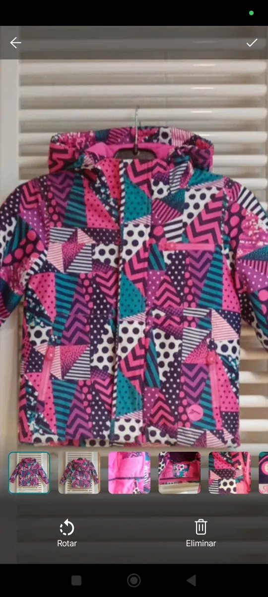 Abrigo exterior Waterproof e interior polar T:5-6