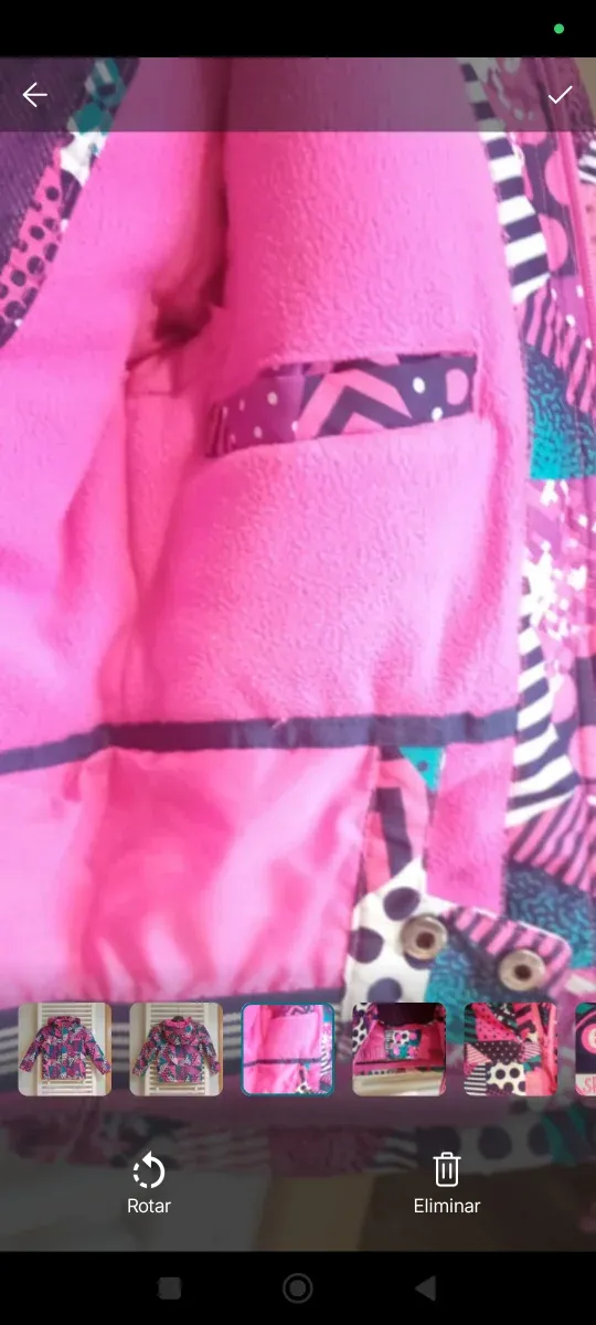 Abrigo exterior Waterproof e interior polar T:5-6