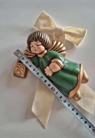 Angelo Thun Ceramica Dorato e Verde